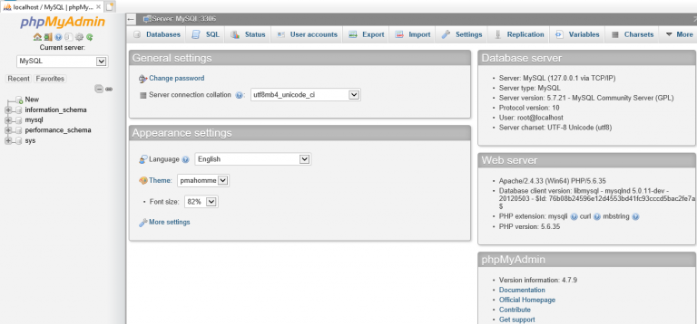 How to use phpMyAdmin to develop a website (without MySQL experience)