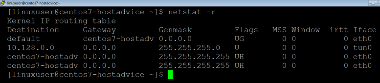 Netstat – Network Statistics
