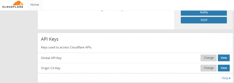 Activate CloudFlare