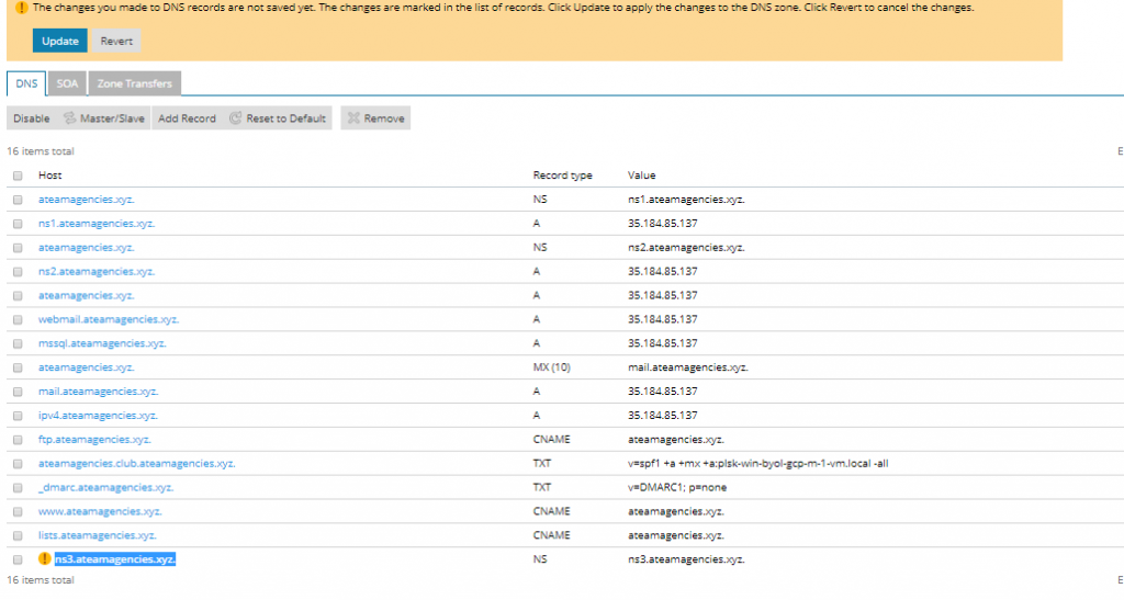 How to Configure Custom Name Servers for Windows Hosting Accounts in Plesk
