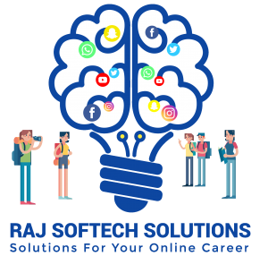 Raj Softech Solutions Logo