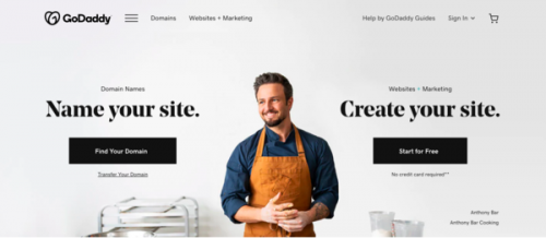 New Logo For Hosting Provider GoDaddy