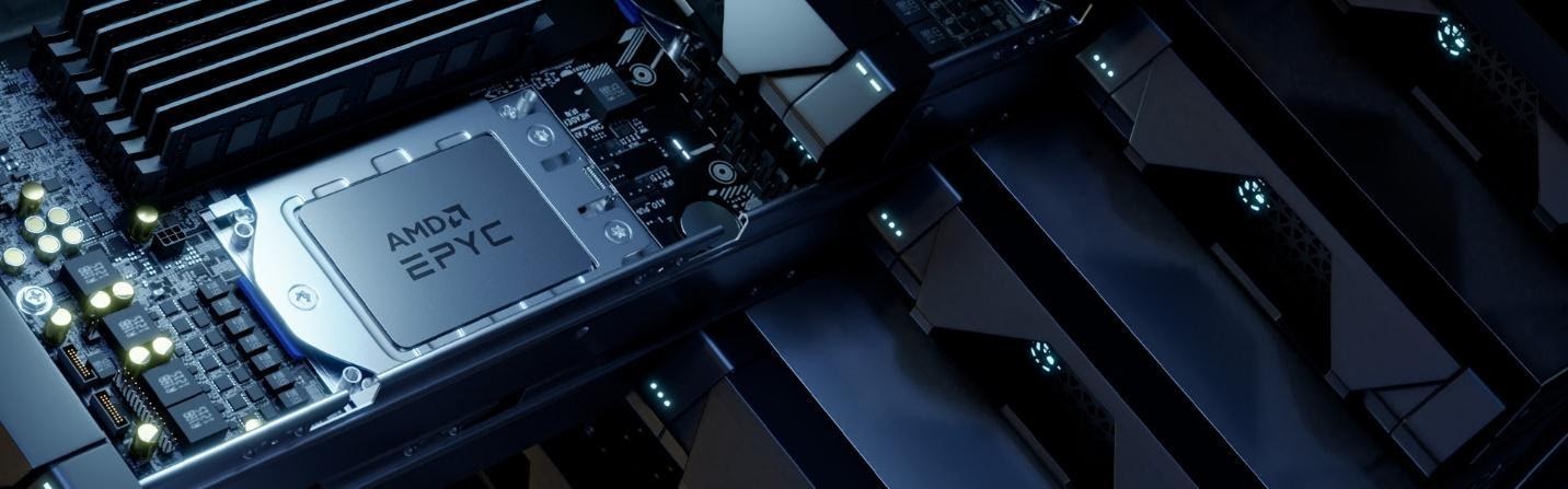 photo of AMD EPYC server CPU