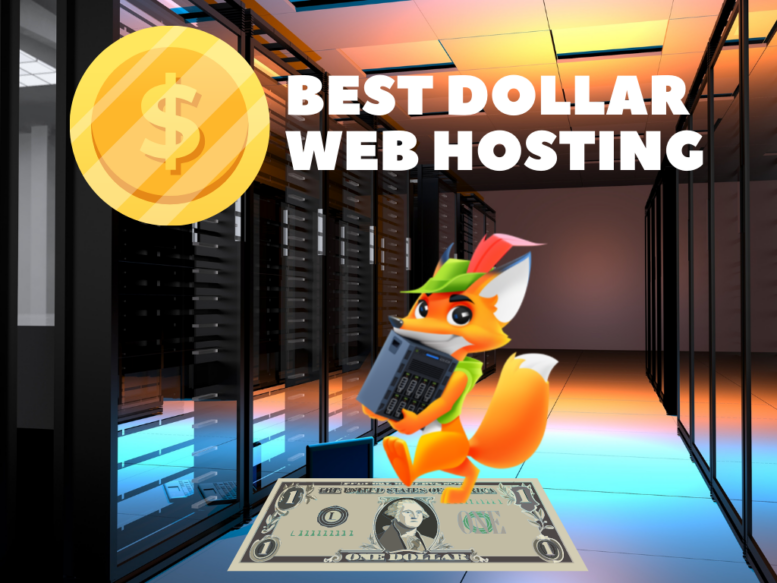 Fox carries a server on a dollar rug