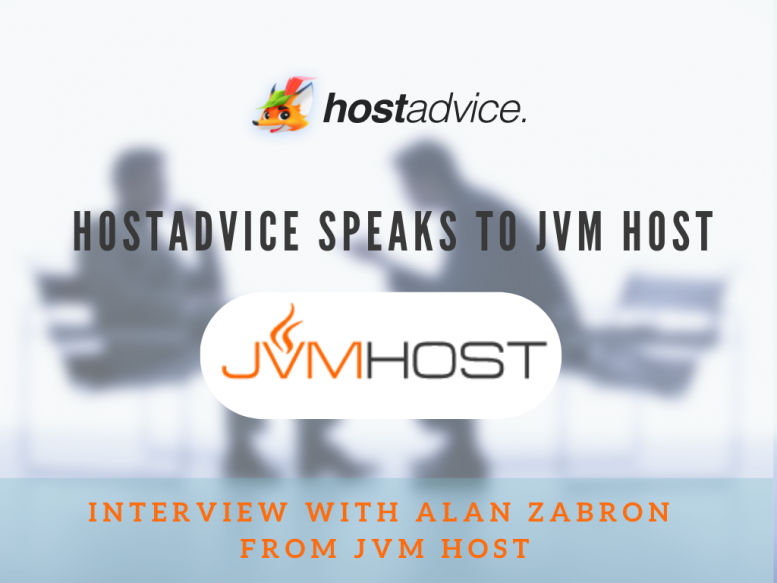 Cover image of the interview with JVM Host
