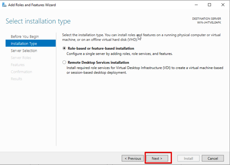 How to install Windows Server 2022 Container host