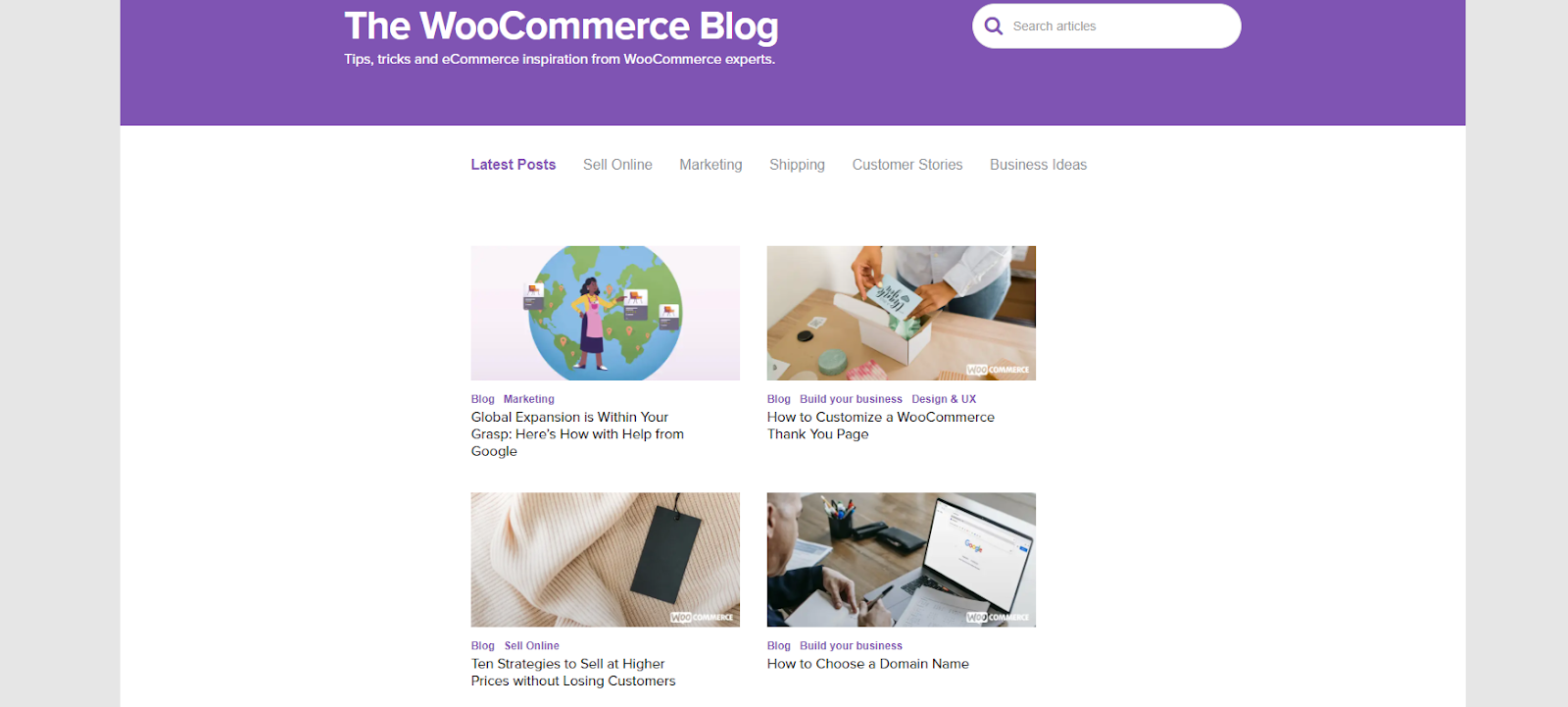 Apart from WooCommerce's own theme library, you can also get themes from other marketplaces like ThemeForest, where you can find hundreds of WooCommerce-compatible themes