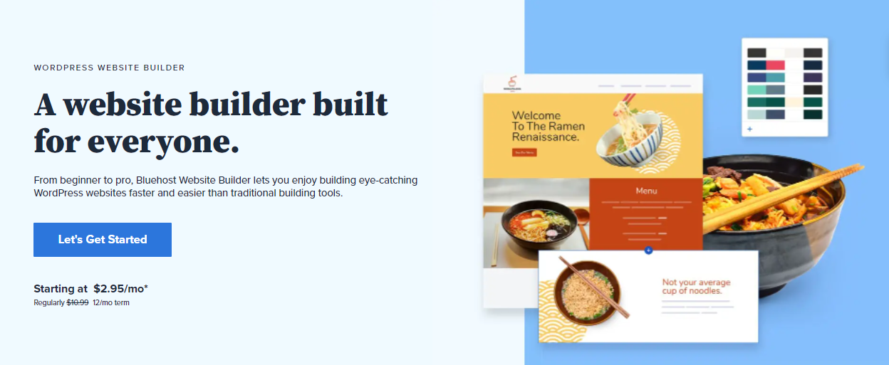Bluehost Website Builder (Brand Review)