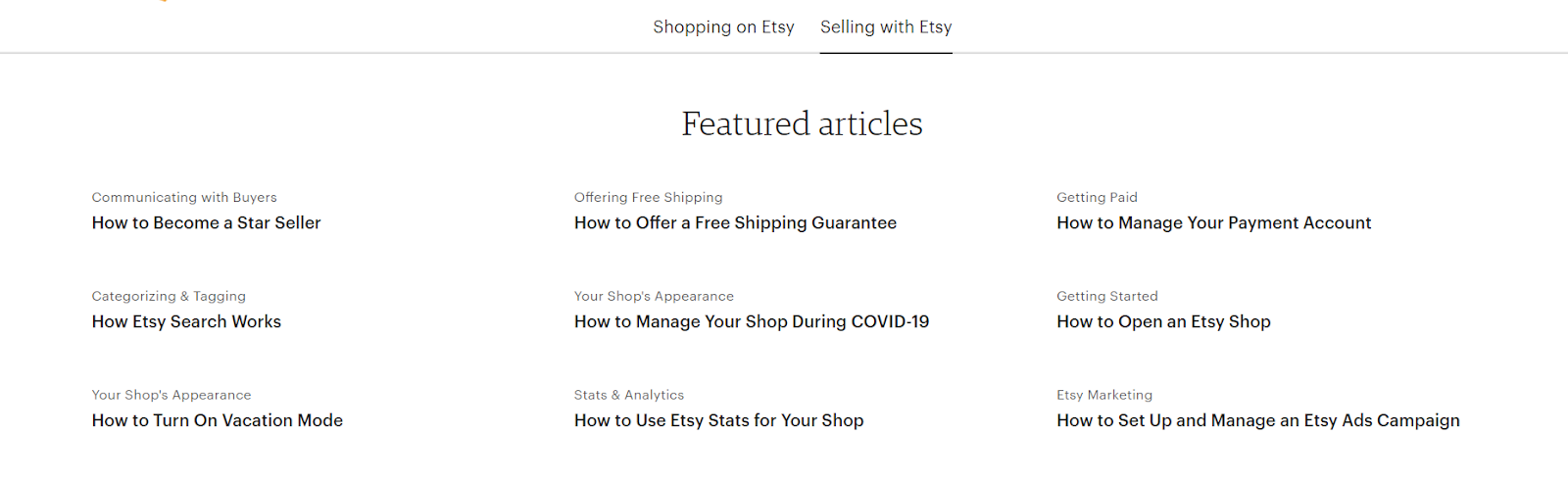 You can find articles that cover questions like 