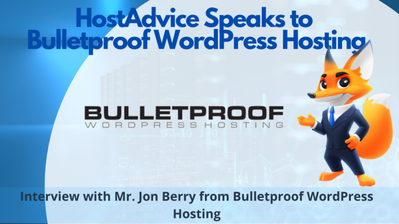 Bulletproof WordPress Hosting interview cover image
