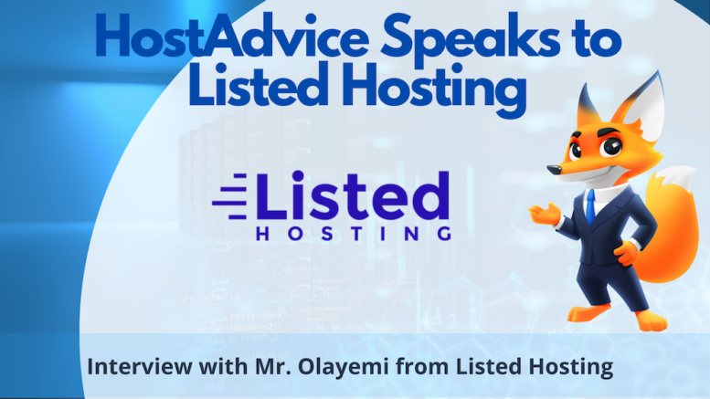 Listed hosting interview cover image