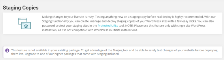 screenshot of SiteGround WordPress