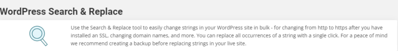 screenshot of SiteGround WordPress