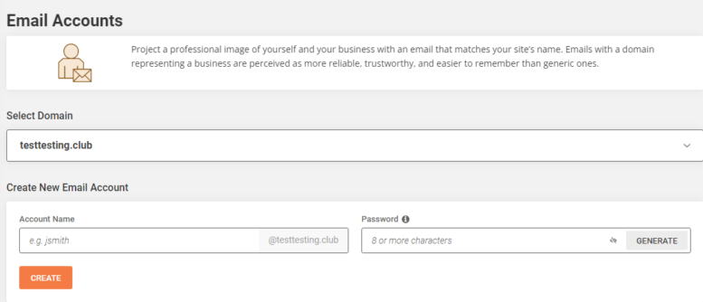 screenshot of SiteGround WordPress