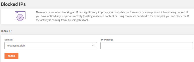 screenshot of SiteGround WordPress