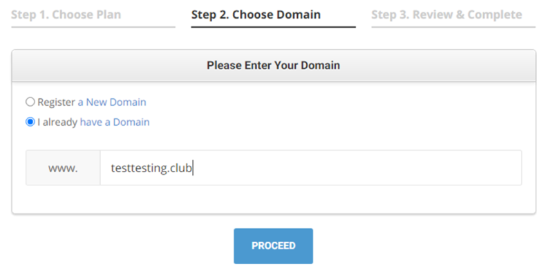 screenshot of SiteGround WordPress