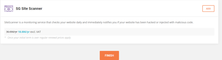screenshot of SiteGround WordPress