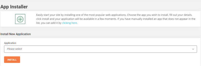 screenshot of SiteGround WordPress