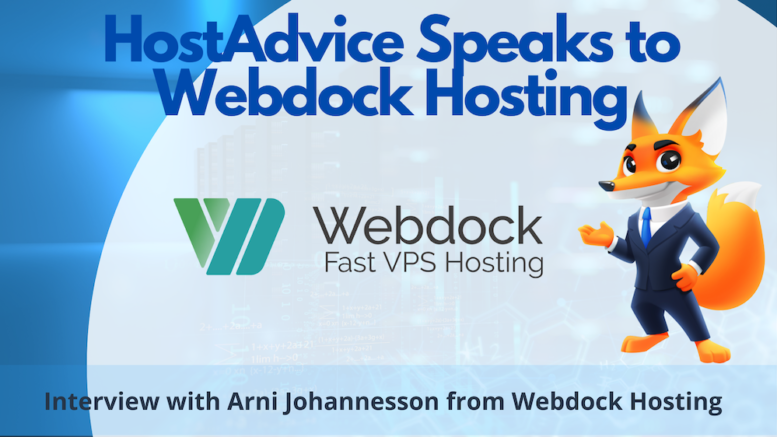 Webdock Hosting interview cover image