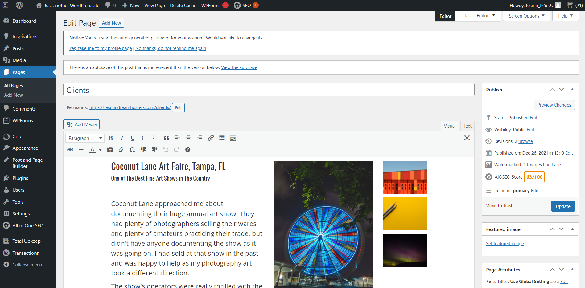 DreamHost Website Builder Planı Kurulumu