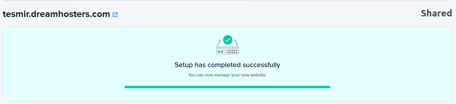 DreamHost Website Builder Planı Kurulumu