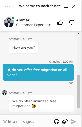 Final: Rocket.net Hosting