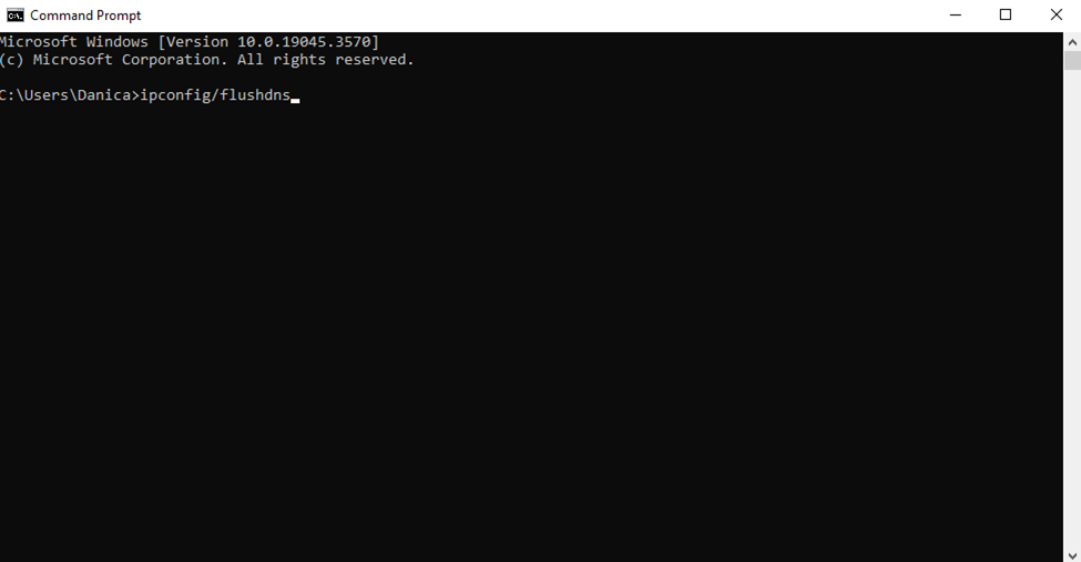 command prompt
