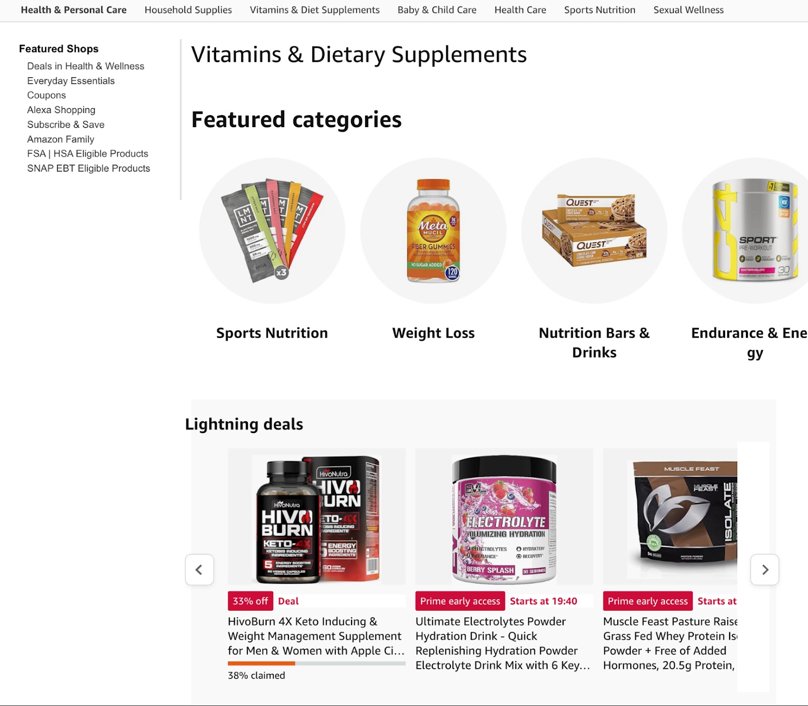 Health and Wellness Supplements