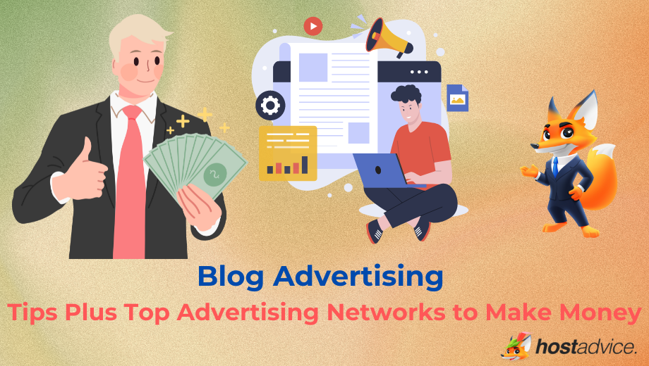 Blog Advertising Tips Plus Top Advertising Networks to Make Money blog image