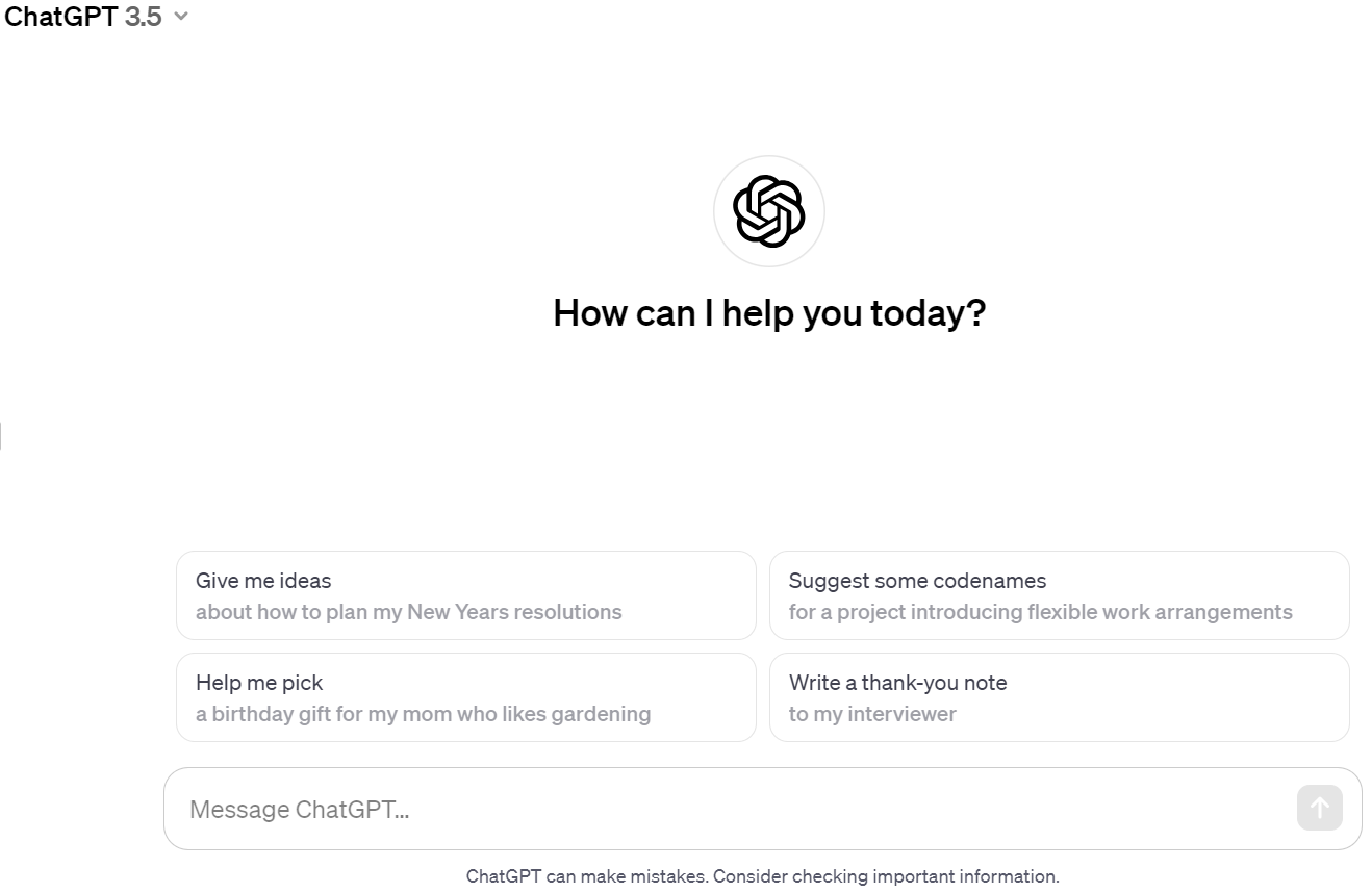 ChatGPT 3.5