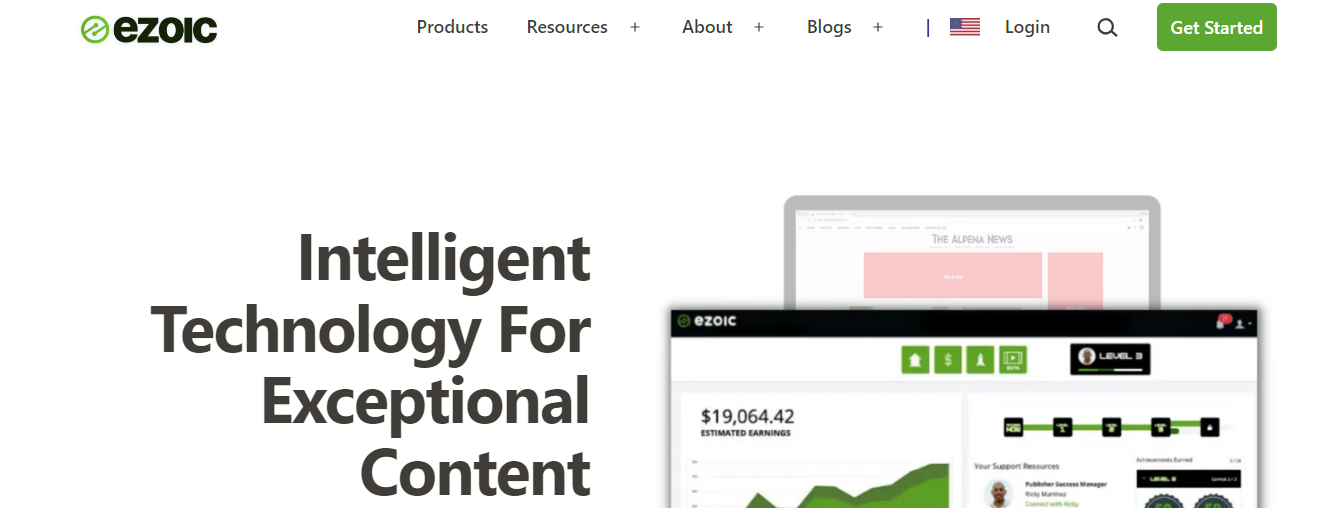 Ezoic Advertising Network