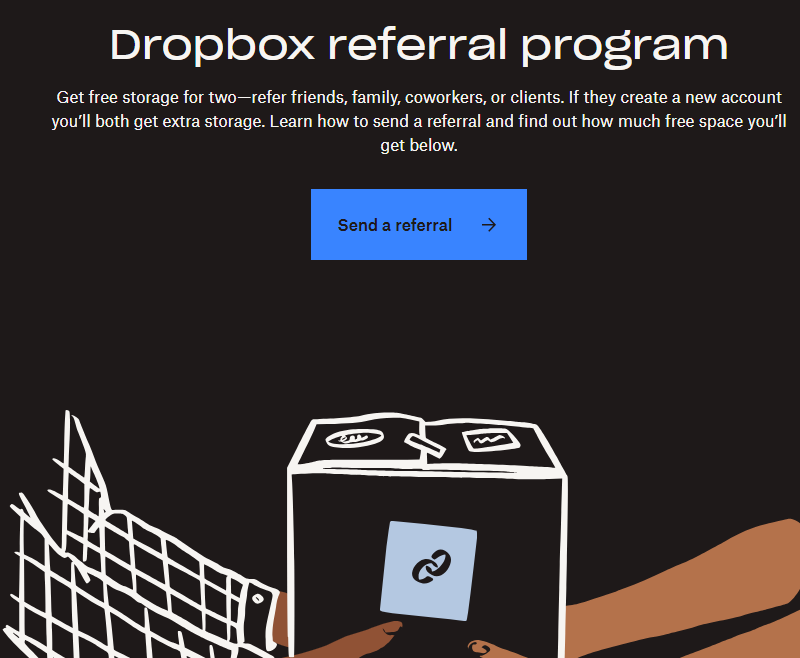 dropbox referral program