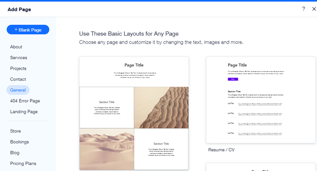 wix drag and drop website builder
