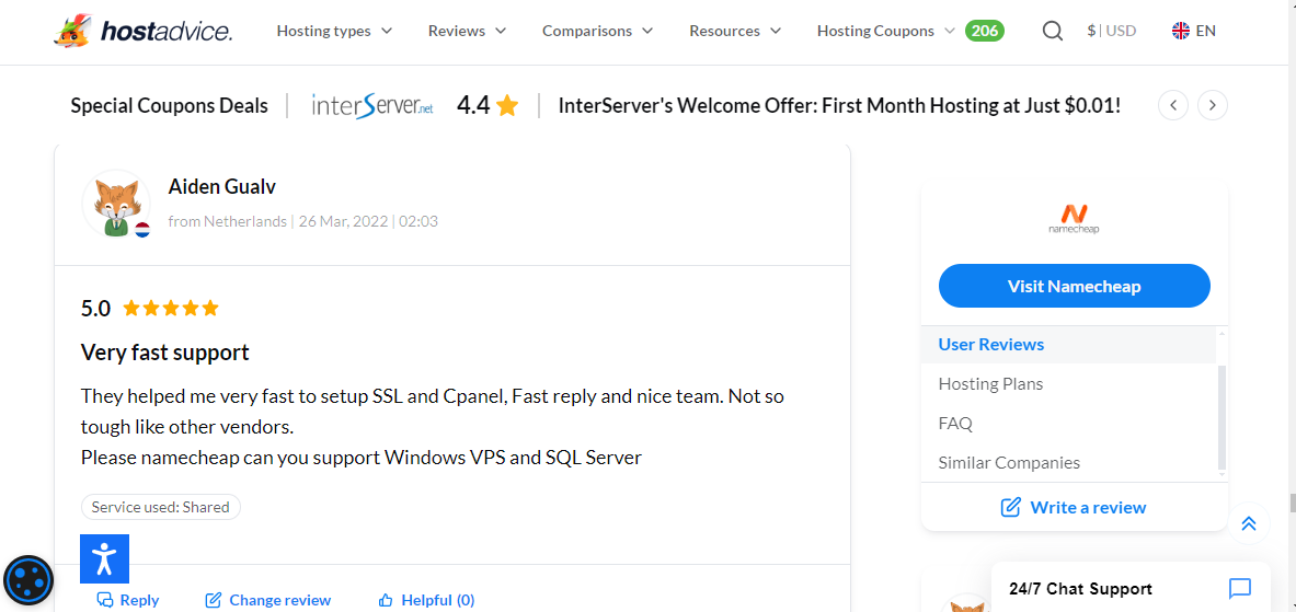 How to contact Namecheap Customer Support - Contact List 2024