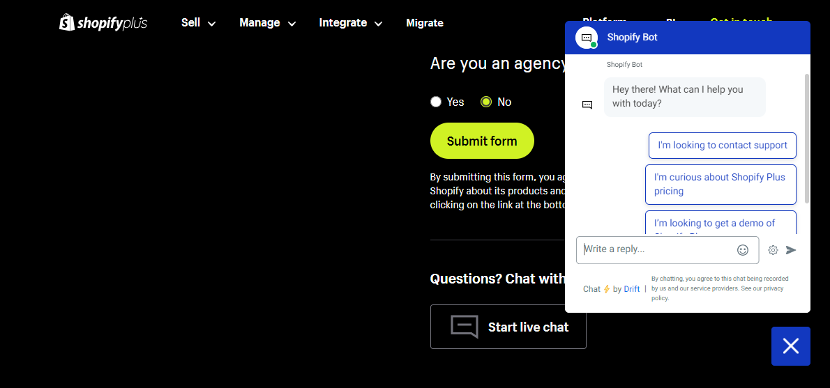 How to contact Shopify Customer Support - Contact List 2024