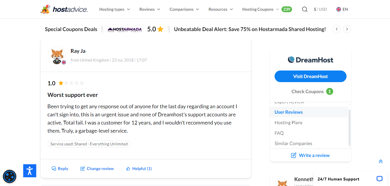 How to contact DreamHost Customer Support - Contact List 2024