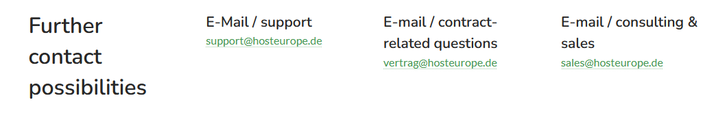 How To Contact Host Europe Customer Support - Contact List 2024