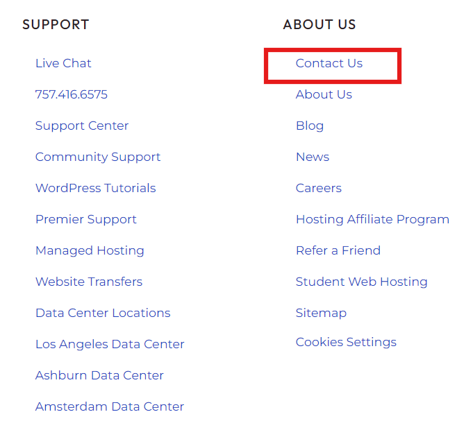 How to contact InMotion Customer Support - Contact List 2024