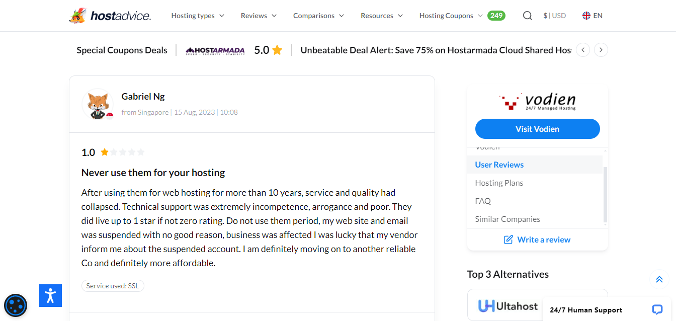 How to contact Vodien Customer Support - Contact List 2024