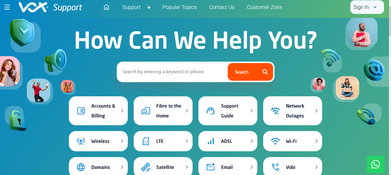 How To Contact Vox Telecom Customer Support - Contact List 2024