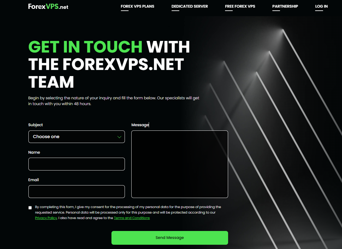 screenshot of the live ticket system
