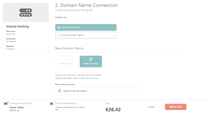 Namecheap Shared Hosting Domain