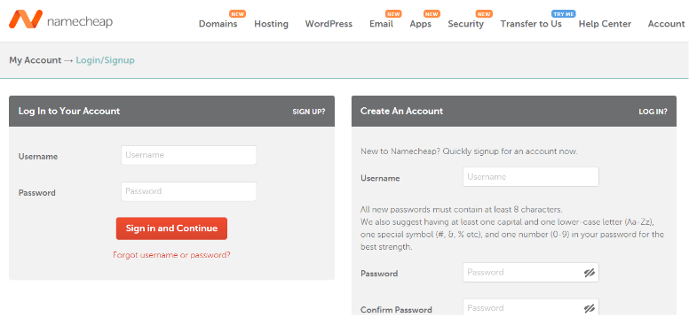 Namecheap Shared Hosting Purchase Plan