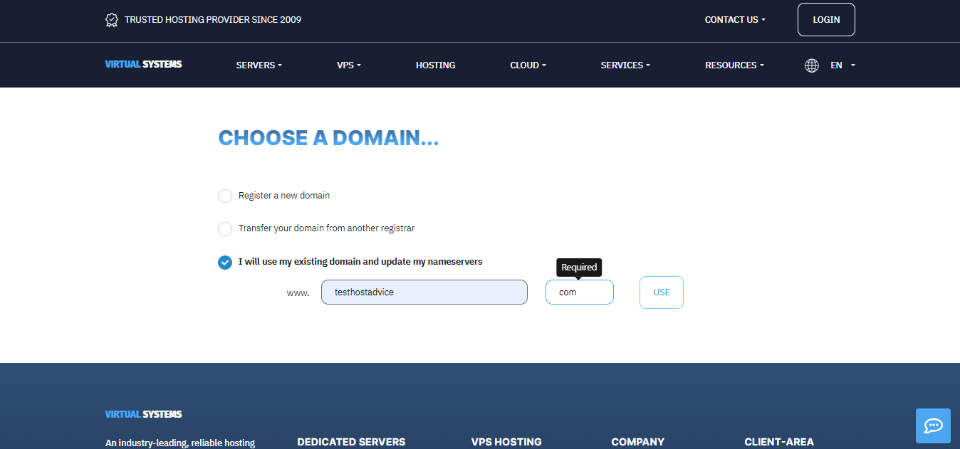 Domeniu VSYS Host Black Friday & Cyber Monday