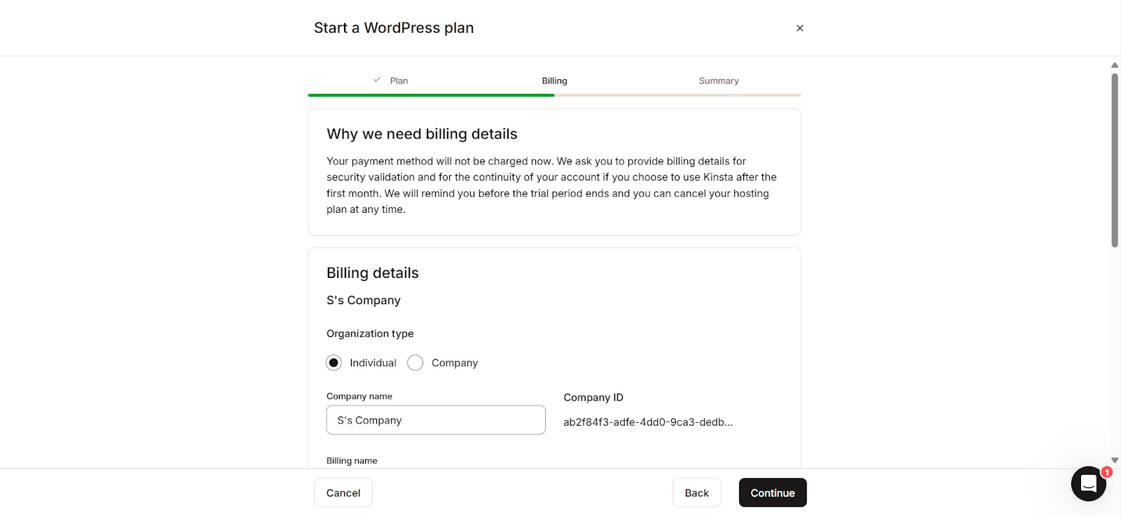 2Kinsta WordPress hosting