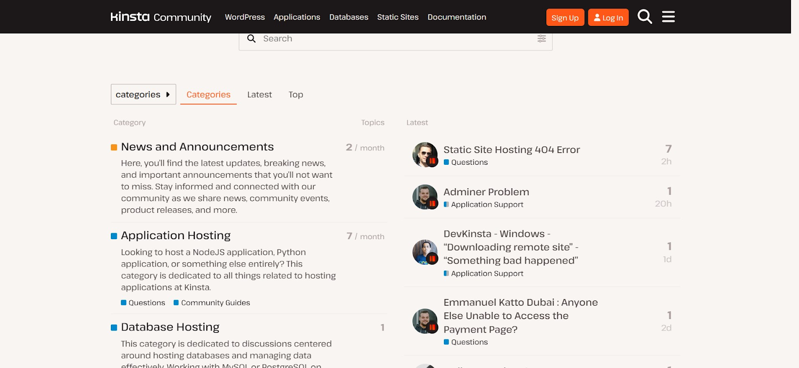 2Kinsta WordPress hosting