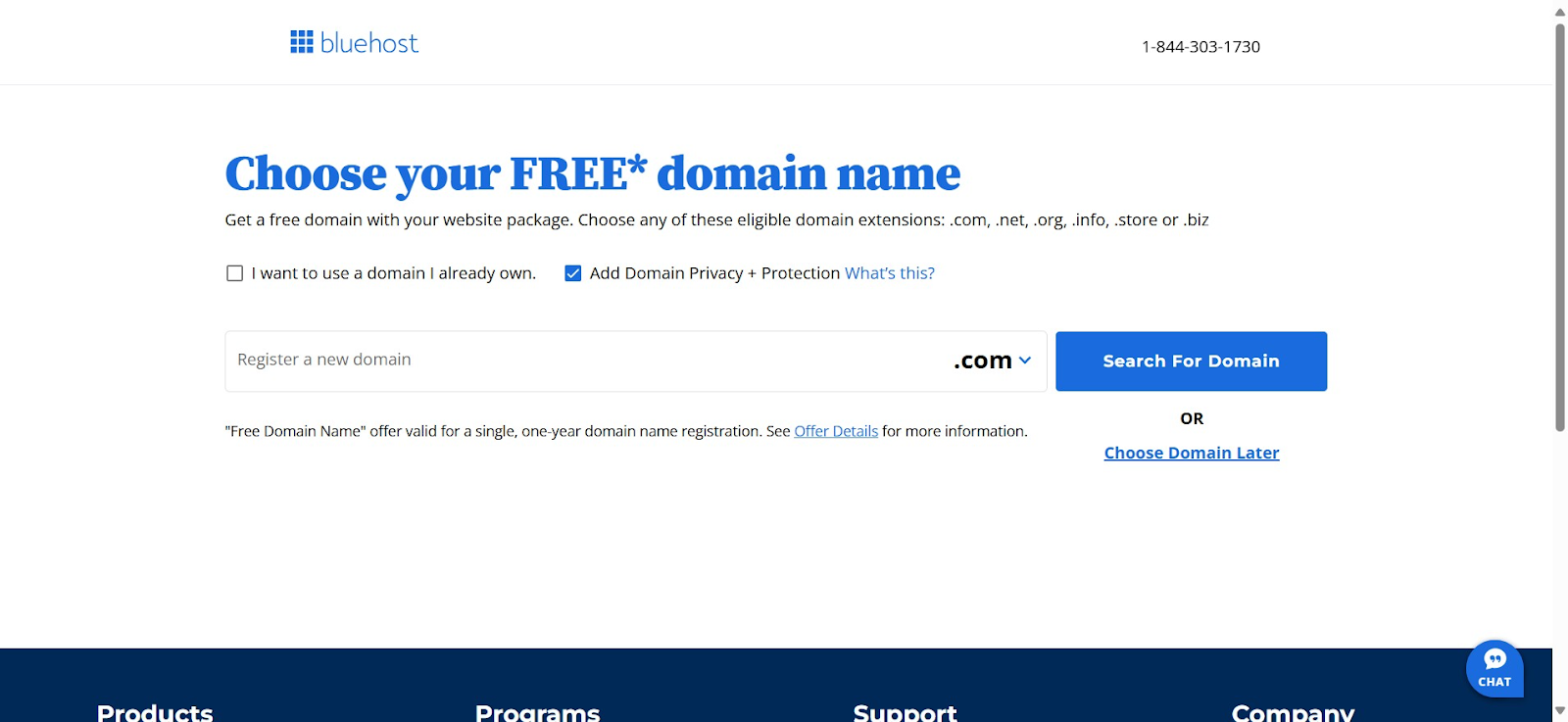 hosting compartido de Bluehost