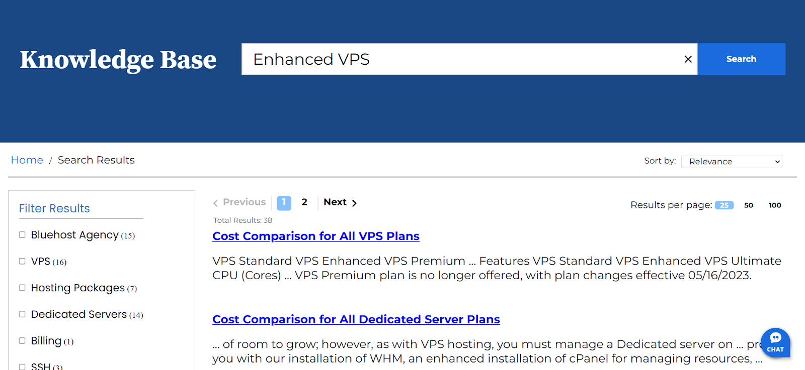 Bluehost VPS