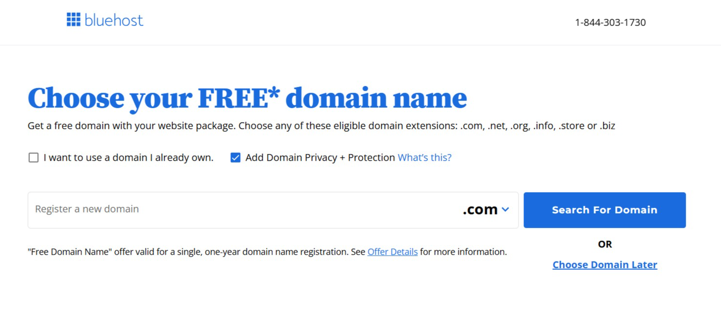 Bluehost VPS
