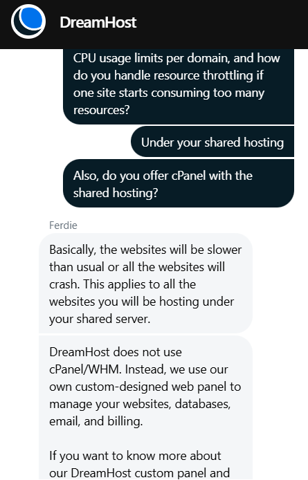 DreamHost WordPress hosting